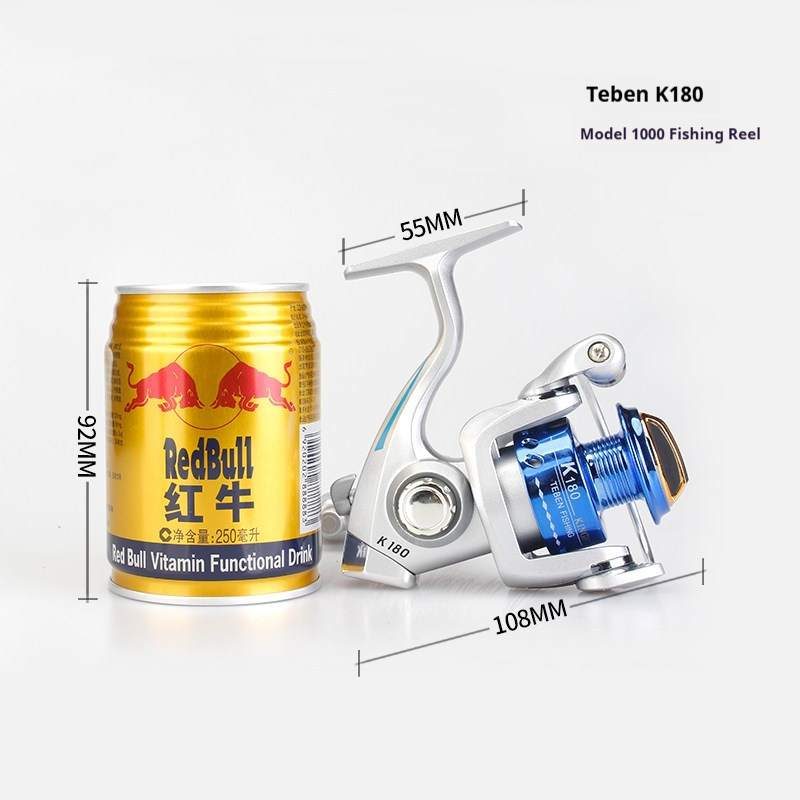 TEBEN K180 Mini Spinning Fishi - đánh giá và giá Ice Fishing Reel
