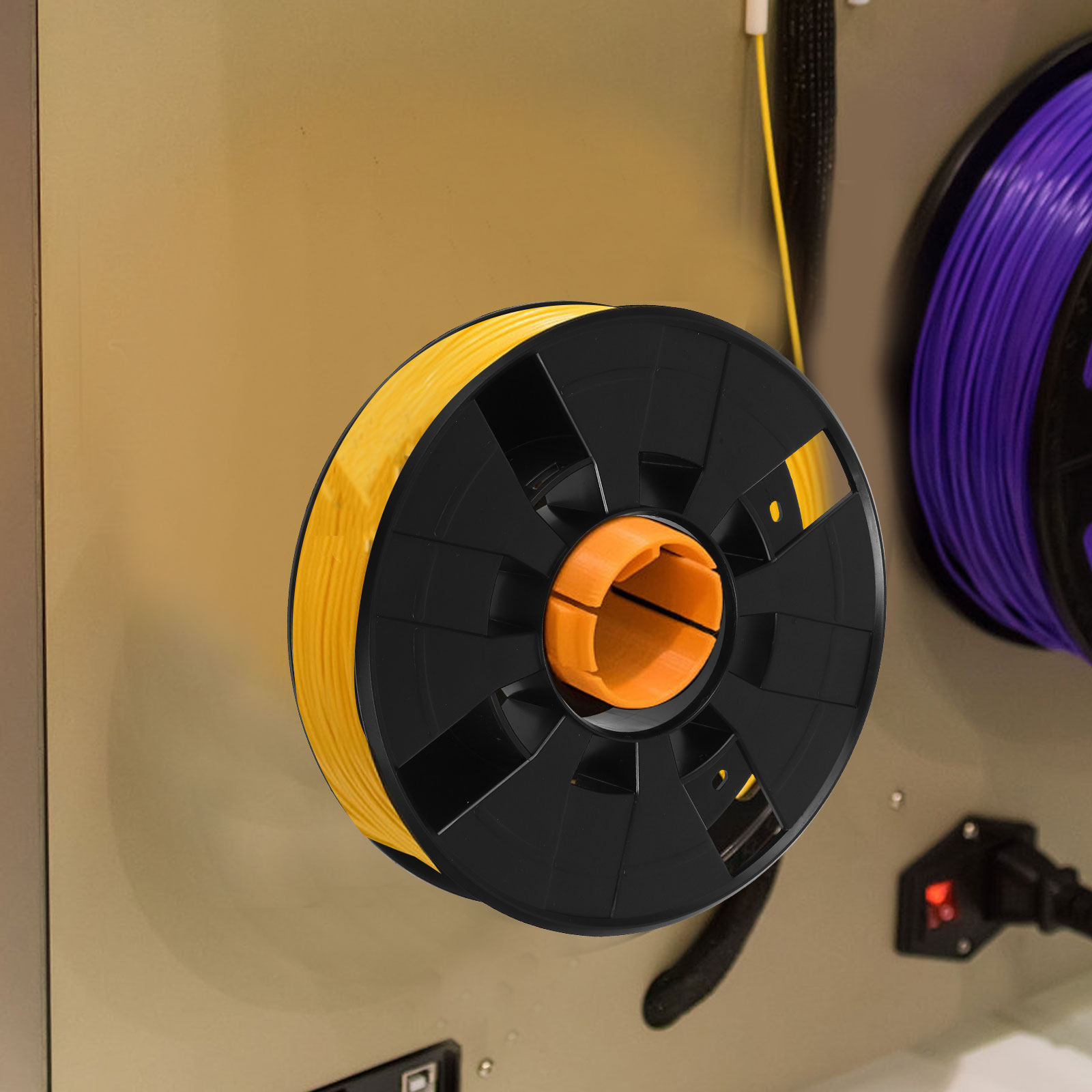 0.25kg Plastic Cable Spool 3D  - đánh giá và giá Electric Reel