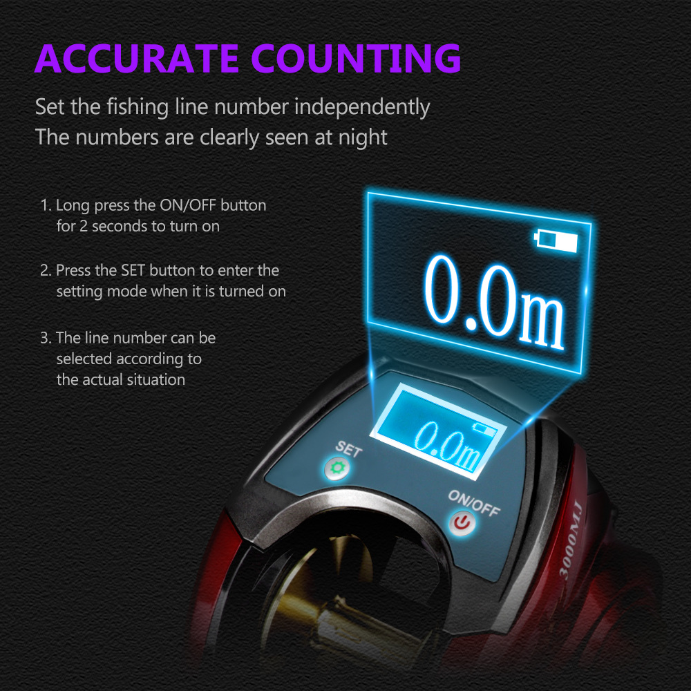 6+1BB Digital Display Electric - đánh giá và giá Electric Reel